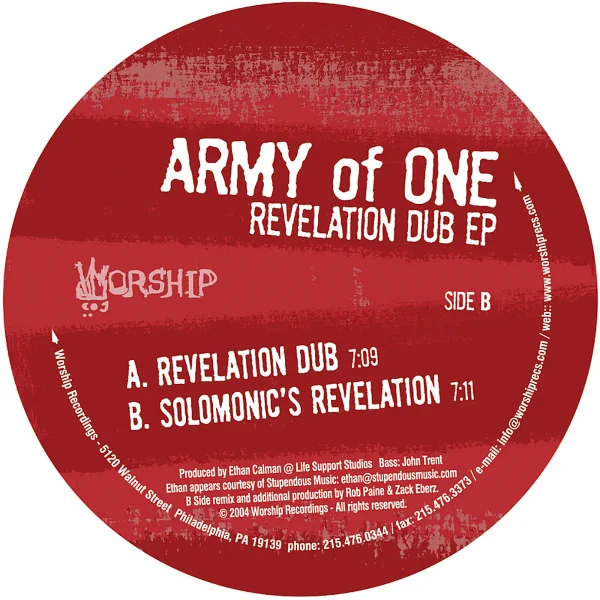 Army Of One - Revelation Dub EP